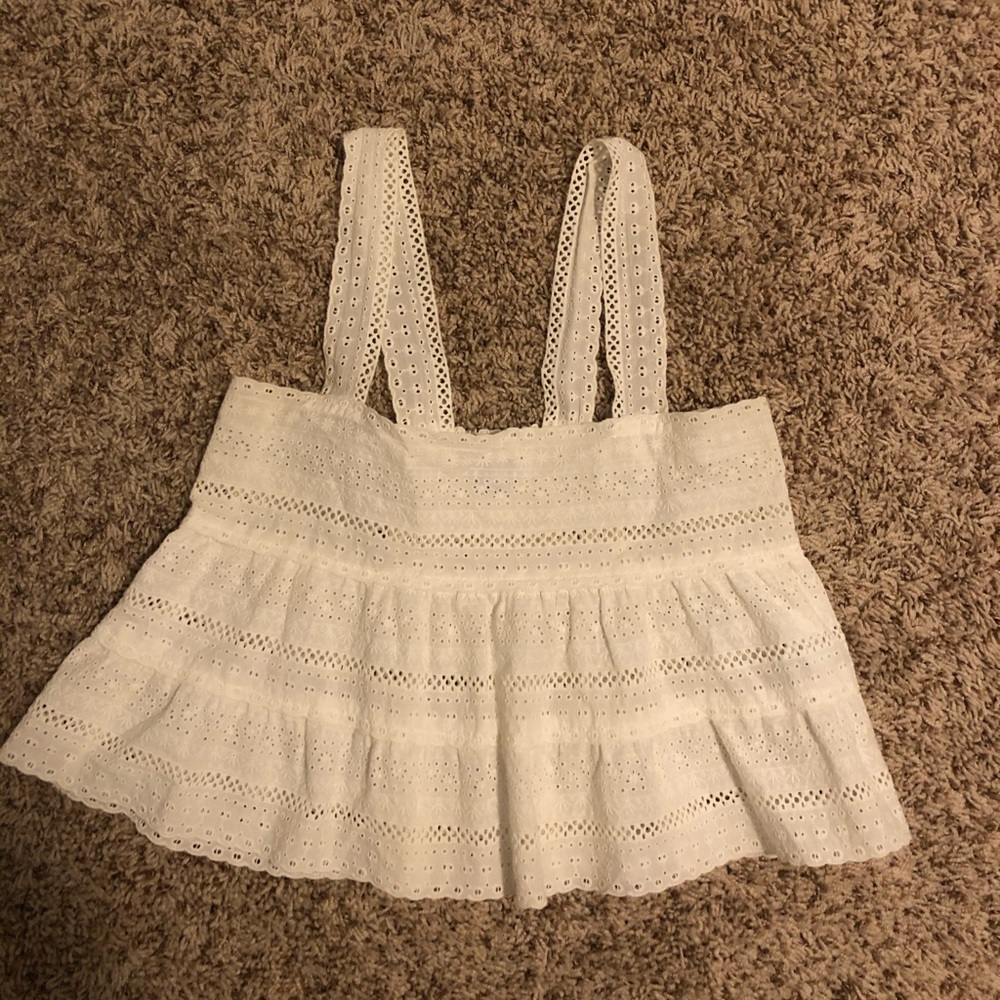 Forever21 White Tank Top